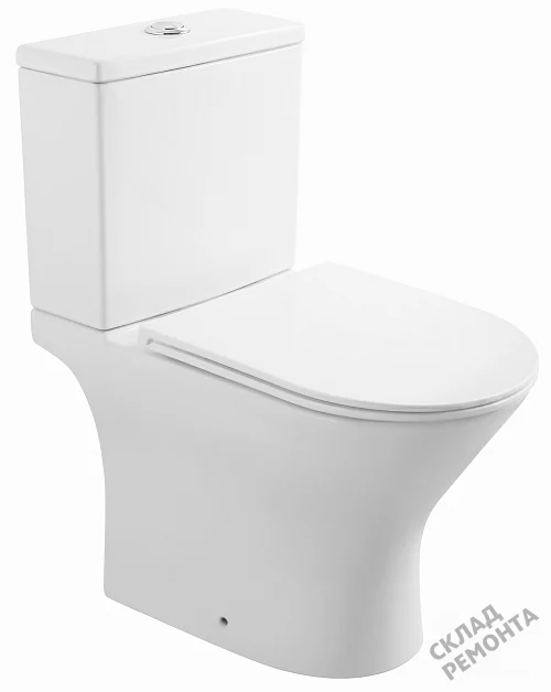 Фото Унитаз компакт напольный Calypso CS3224OK безободковый купить в Бердске: цена, описание, фото. Интернет-магазин 2