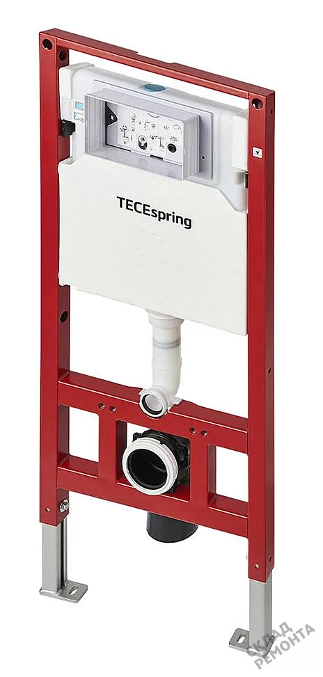 Фото Инсталляция для подвесного унитаза Tecespring S401104 с кнопкой купить в Бердске: цена, описание, фото. Интернет-магазин 2