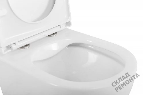 Фото Унитаз подвесной BelBagno Uno BB3105CHR/SC безободковый купить в Бердске: цена, описание, фото. Интернет-магазин 5