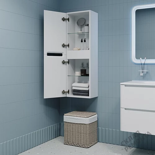 Фото Пенал подвесной Iddis Edifice EDI35W0i97, белый купить в Бердске: цена, описание, фото. Интернет-магазин 2