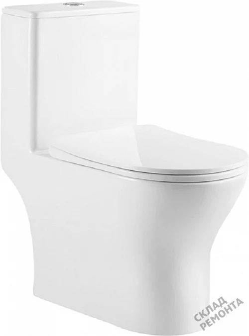 Фото Унитаз моноблок BelBagno Lounge BB8618CPR-MN/SC безободковый купить в Бердске: цена, описание, фото. Интернет-магазин 4