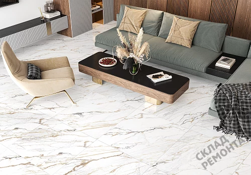 Фото Керамогранит лаппатированный New Trend Пегас GP40PEG01L белый 600*600*9 – купить в Бердске: цена, описание, фото. Интернет-магазин 5