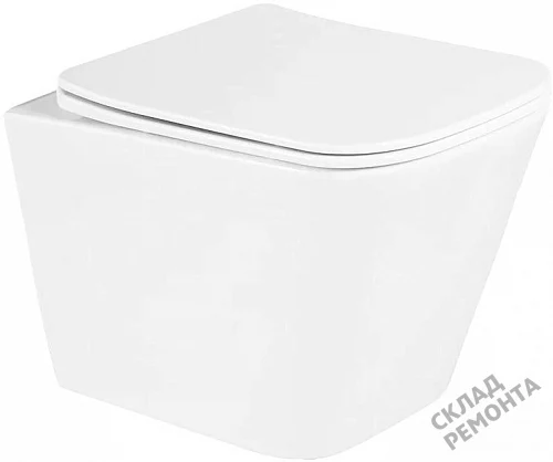 Фото Унитаз подвесной ODA Galeon-3103 (торнадо) безободковый купить в Бердске: цена, описание, фото. Интернет-магазин 1
