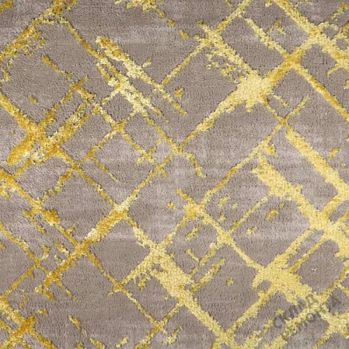 Фото Ковролин Kaplanser Faber 8449 53 Grey/Gold серый – купить в Бердске: цена, описание, фото. Интернет-магазин 1